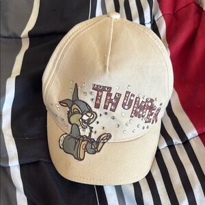Disney Tan Bunny Embroidered Hat